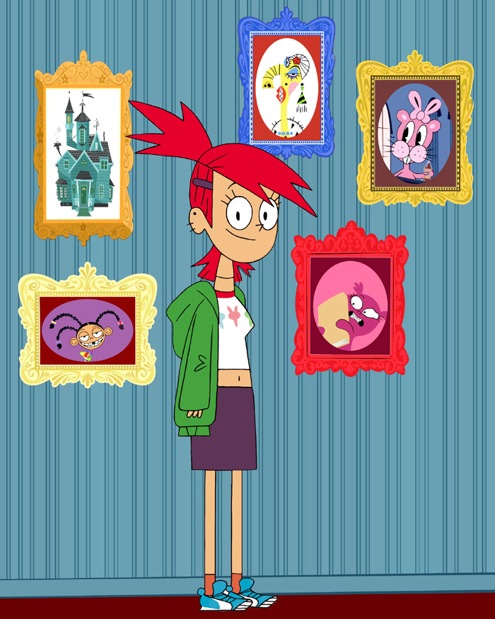 Personalized 8x10 ~ Frankie ~foster S Home For Imaginary Friends