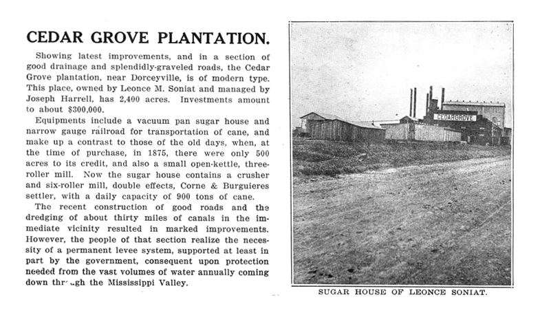 Cedar Grove Plantation at Dorceyville, Louisiana