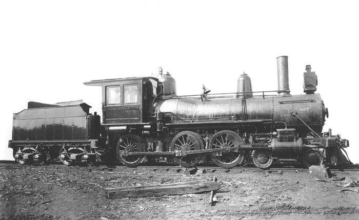 Asherton & Gulf Ry. locomotive no. 1, photographed by reseller Southern Iron & Equipment Co. at Atlanta, Georgia, 1907. 