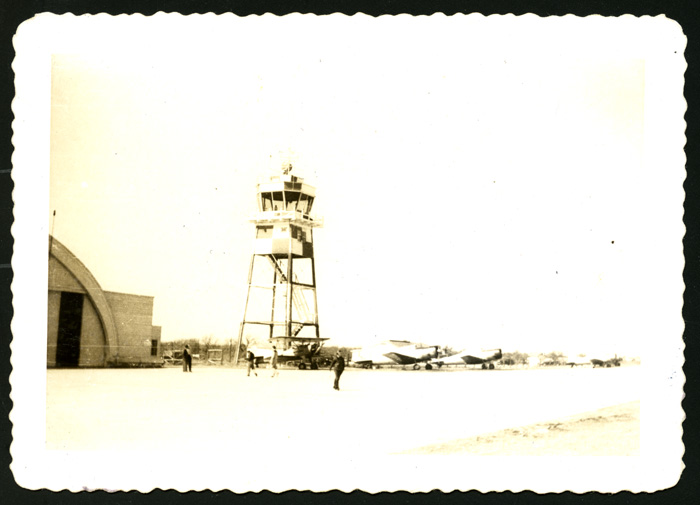 Austin Municipal Airport at Austin, Texas, circa 1947. 
